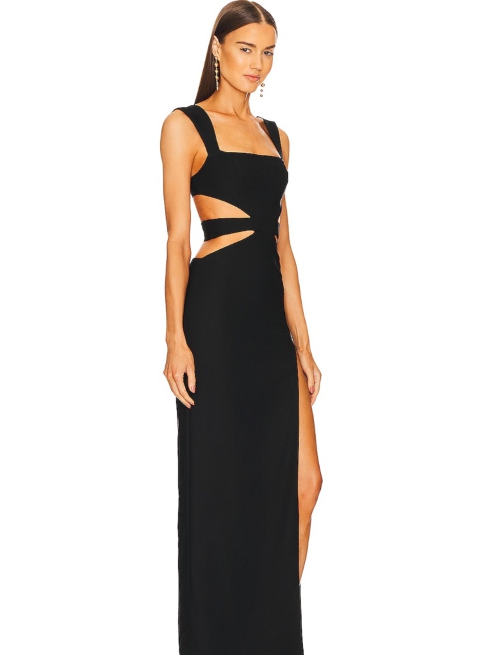Michael Costello x Revolve Cutout Maxi Dress with Thigh Slit size XL - Picture 2 of 10